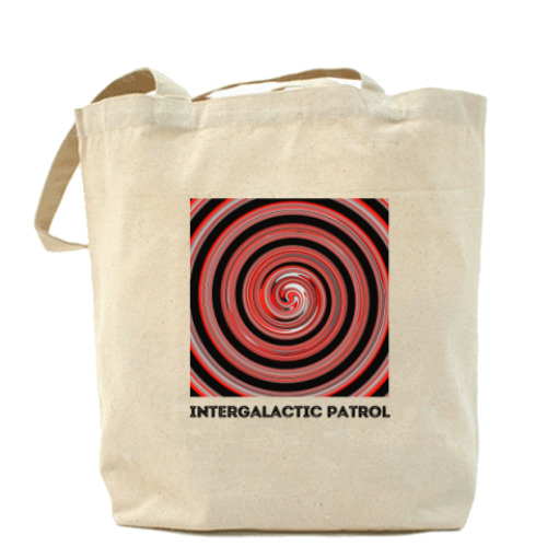 Сумка шоппер с принтом Межгалактический патруль