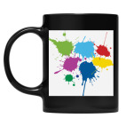 Кружка цветная UV-DTF