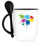 Кружка с ложкой