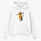 Толстовка худи оверсайз