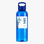 Прозрачная спортивная бутылка