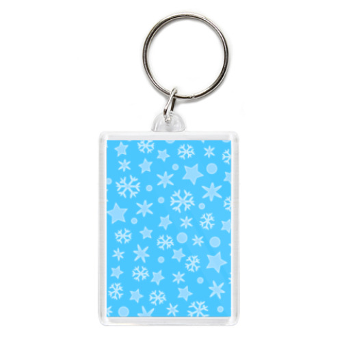 Брелок с принтом Снежное небо