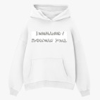 Толстовка худи оверсайз