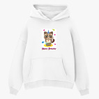 Толстовка худи оверсайз