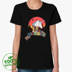 Женская футболка органик