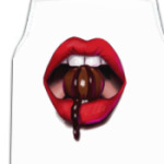 Губы с шоколадкой