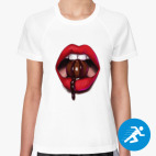 Женская спортивная футболка