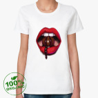 Женская футболка органик