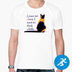 Мужская спортивная футболка