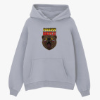 Толстовка худи оверсайз