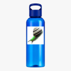 Прозрачная спортивная бутылка