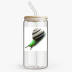 Банка с бамбуковой крышкой