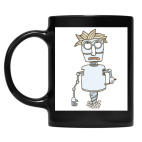 Кружка цветная UV-DTF