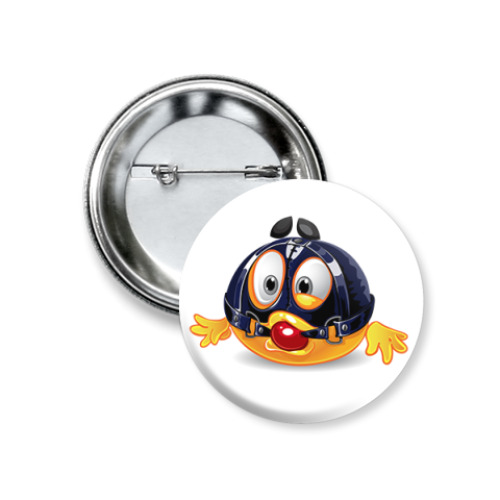 Значок 37мм Смайл