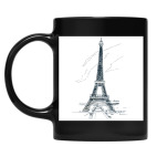 Кружка цветная UV-DTF