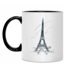 Кружка двухцветная