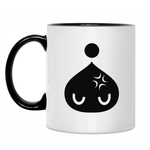 Кружка с принтом Angry Chao