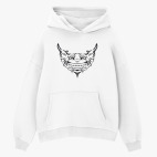 Толстовка худи оверсайз