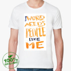 Мужская футболка органик