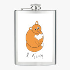 Фляжка стальная