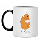 Кружка двухцветная