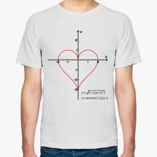 Футболка с принтом Формулы любви