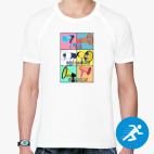 Мужская спортивная футболка