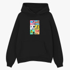 Толстовка худи оверсайз