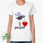 Женская футболка органик