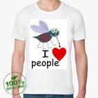 Мужская футболка органик