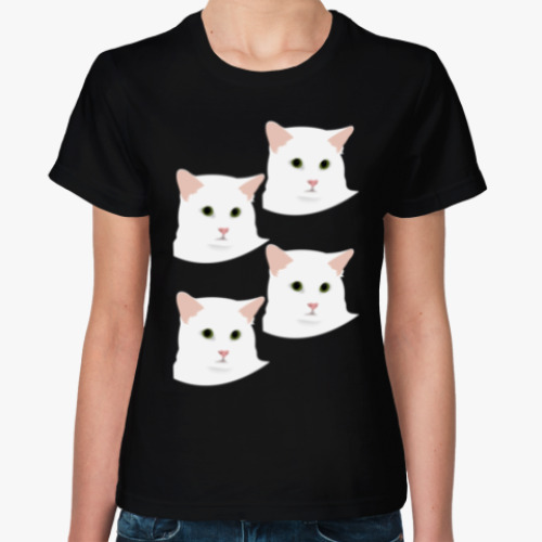 Женская футболка Kittys