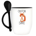 Кружка с ложкой