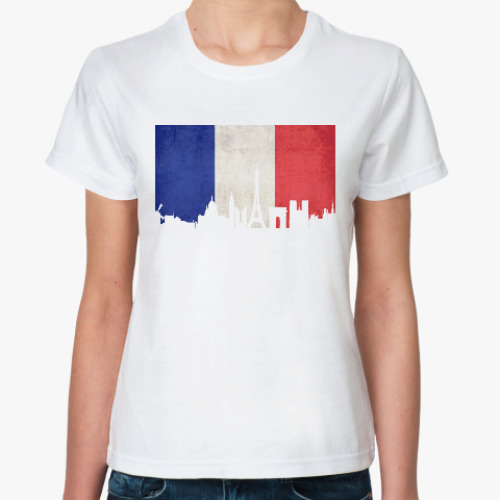 Классическая футболка  Paris
