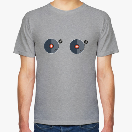 Футболка с принтом ДИДЖЕЙ