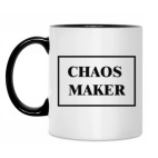 Кружка двухцветная