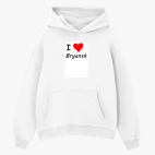 Толстовка худи оверсайз