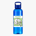 Прозрачная спортивная бутылка