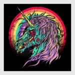 Зомби единорог