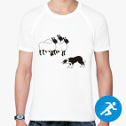 Мужская спортивная футболка