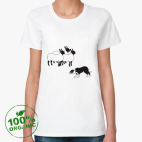 Женская футболка органик