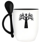 Кружка с ложкой