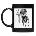 Кружка цветная UV-DTF