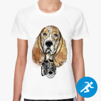 Женская спортивная футболка