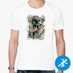 Мужская спортивная футболка