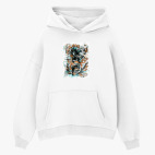 Толстовка худи оверсайз