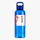 Прозрачная спортивная бутылка