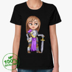 Женская футболка органик