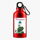 Металлическая бутылка 400 мл UV-DTF