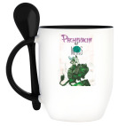 Кружка с ложкой