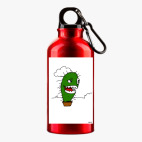 Металлическая бутылка 400 мл UV-DTF